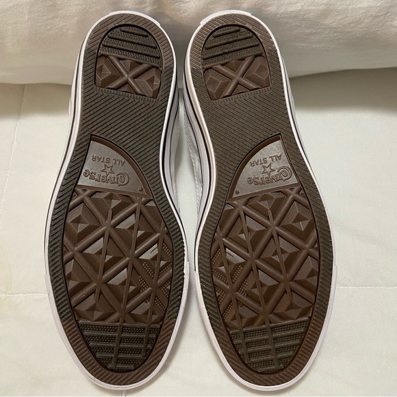 Converse All Star White Canvas Sneakers - Picture 11 of 14